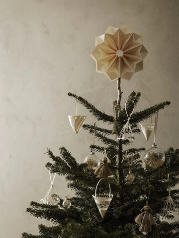 Paper sun - Christmas tree topper - Ferm Living